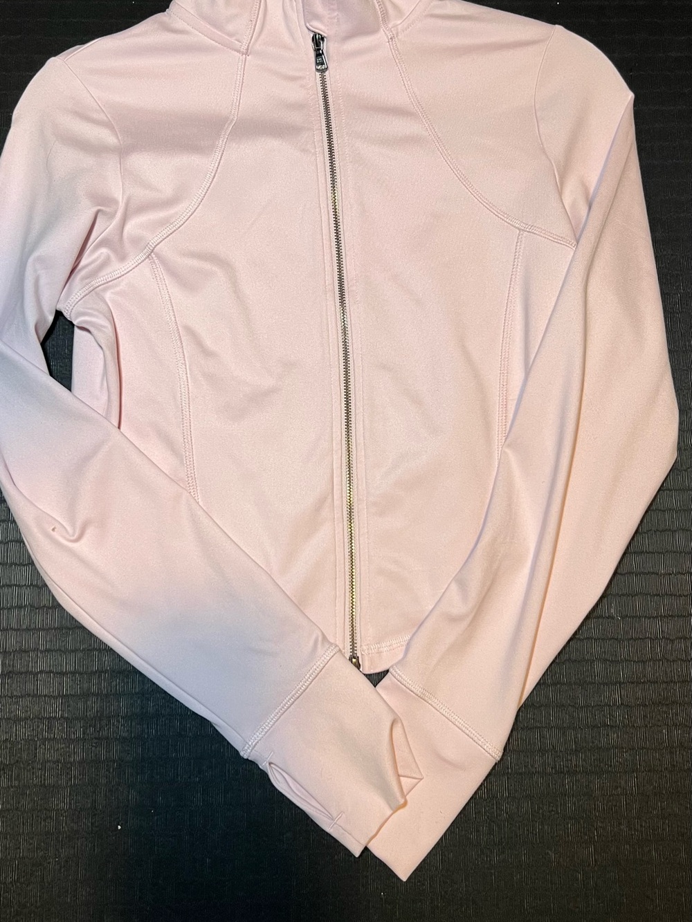 Gilly Hicks Pale Pink Full-Zip Utility Jacket